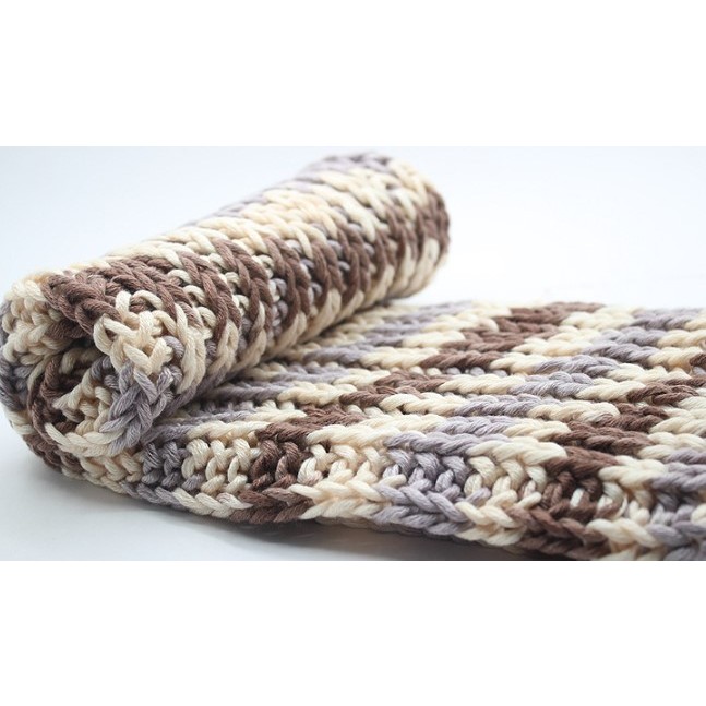 Len Cuộn Cotton 3mm - Len Đan Khăn, Mũ, Áo Khoác