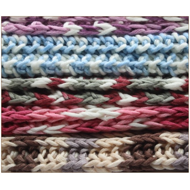 Len Cuộn Cotton 3mm - Len Đan Khăn, Mũ, Áo Khoác