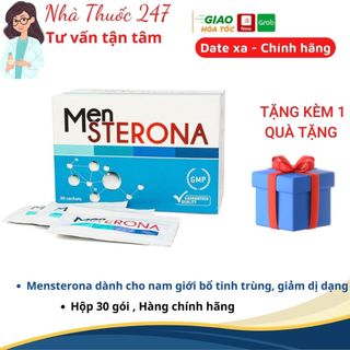 Viên uống tăng chất lượng tinh trùng mensterona dành cho nam giới - bổ tlnh trùng, giảm dị dạng