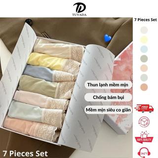 Set quần lót nữ su nước kháng khuẩn Tuvada, quần chip nữ cạp cao có bigsize, quần sịp nữ siêu nhẹ - QLL64