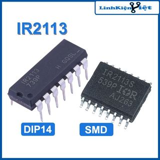 Ic chức năng ir2113 chân dán, chân cắm p14