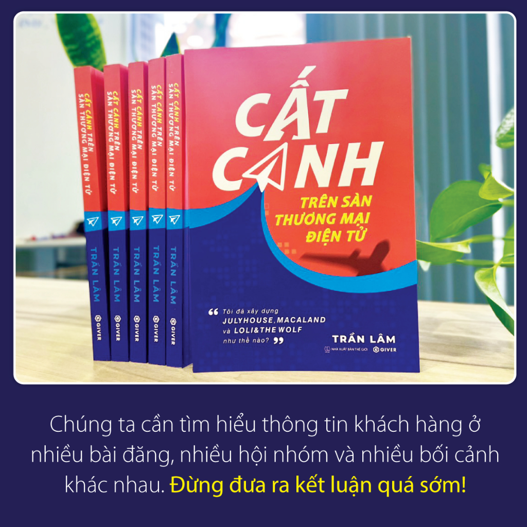 Sách - Cất Cánh Trên Sàn Thương Mại Điện Tử - Tôi đã xây dựng JulyHouse, Macaland và Loli & The Wolf như thế nào?