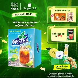 Trà NESTEA vị Chanh (Hộp 15 gói x13g)