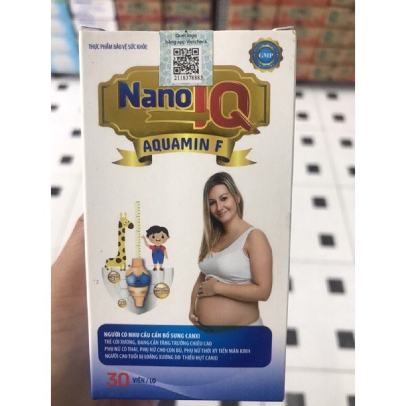 NaNo IQ Aquamin F người có nhu cầu cần bổ xung canxi