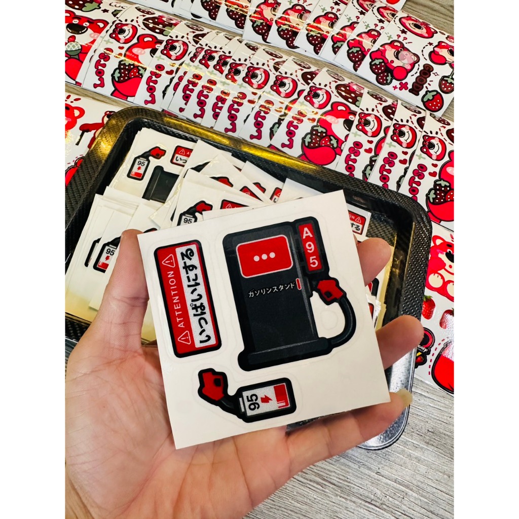 TEM STICKER DÁN TRANG TRÍ XE HOT