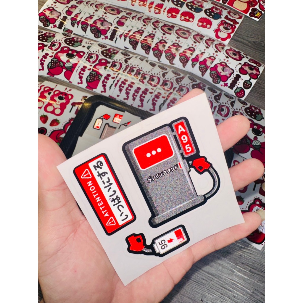 TEM STICKER DÁN TRANG TRÍ XE HOT