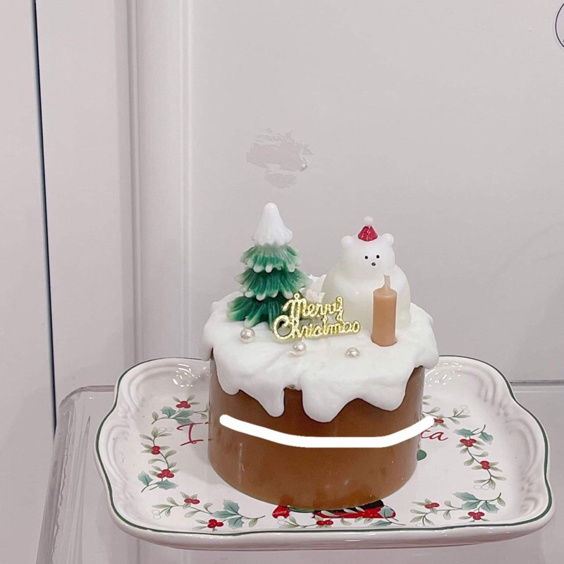 Khuôn silicone cây thông mini