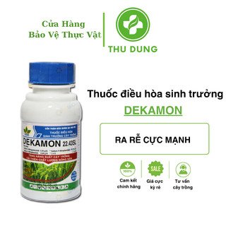 Phân bón lá dekamon 22.43sl chai 100ml, phân bón lá kích thích sinh trưởng