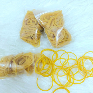 Thun Cột Tóc Cao Su Vàng Bịch nhỏ 13g