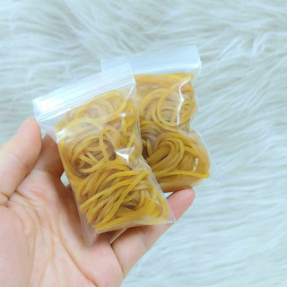 Thun Cột Tóc Cao Su Vàng Bịch nhỏ 13g