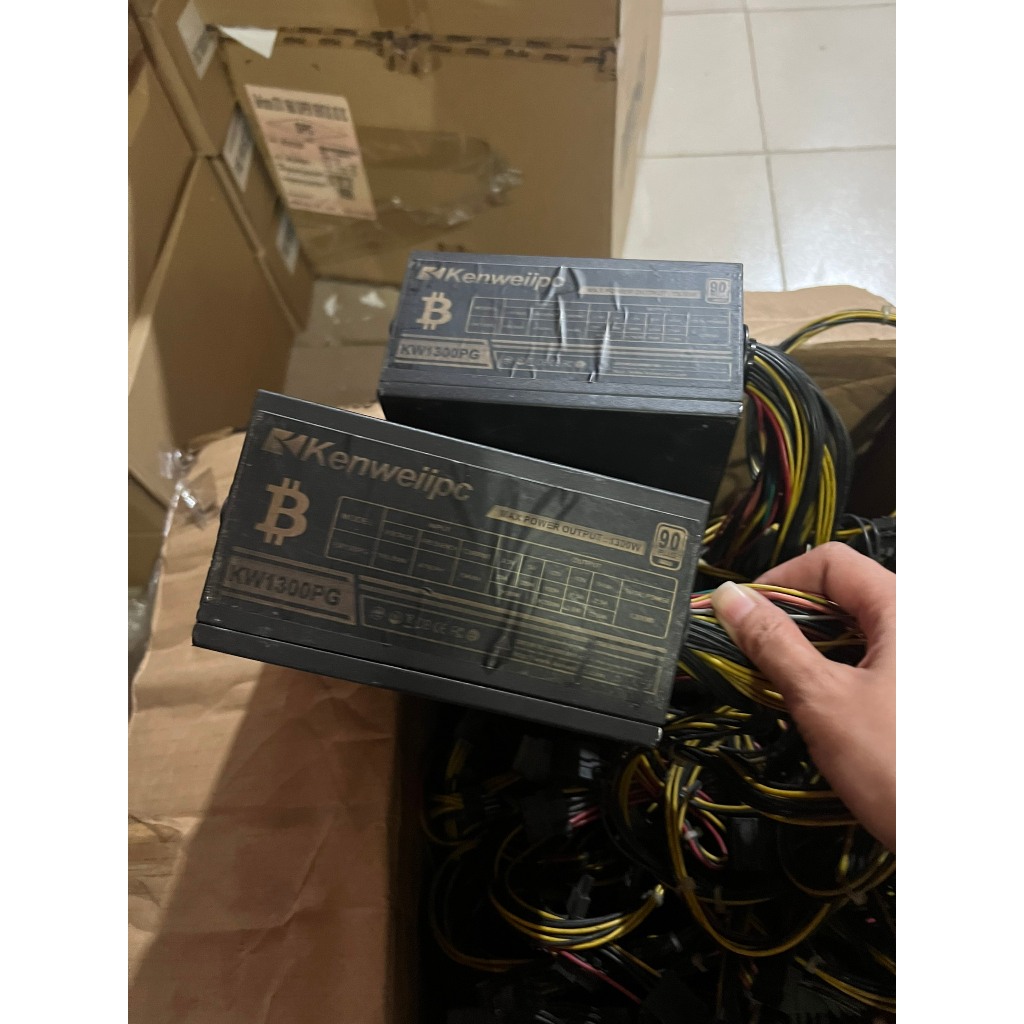 Thanh lý Nguồn Kenweiipc 1300W 80 Plus Gold Cũ