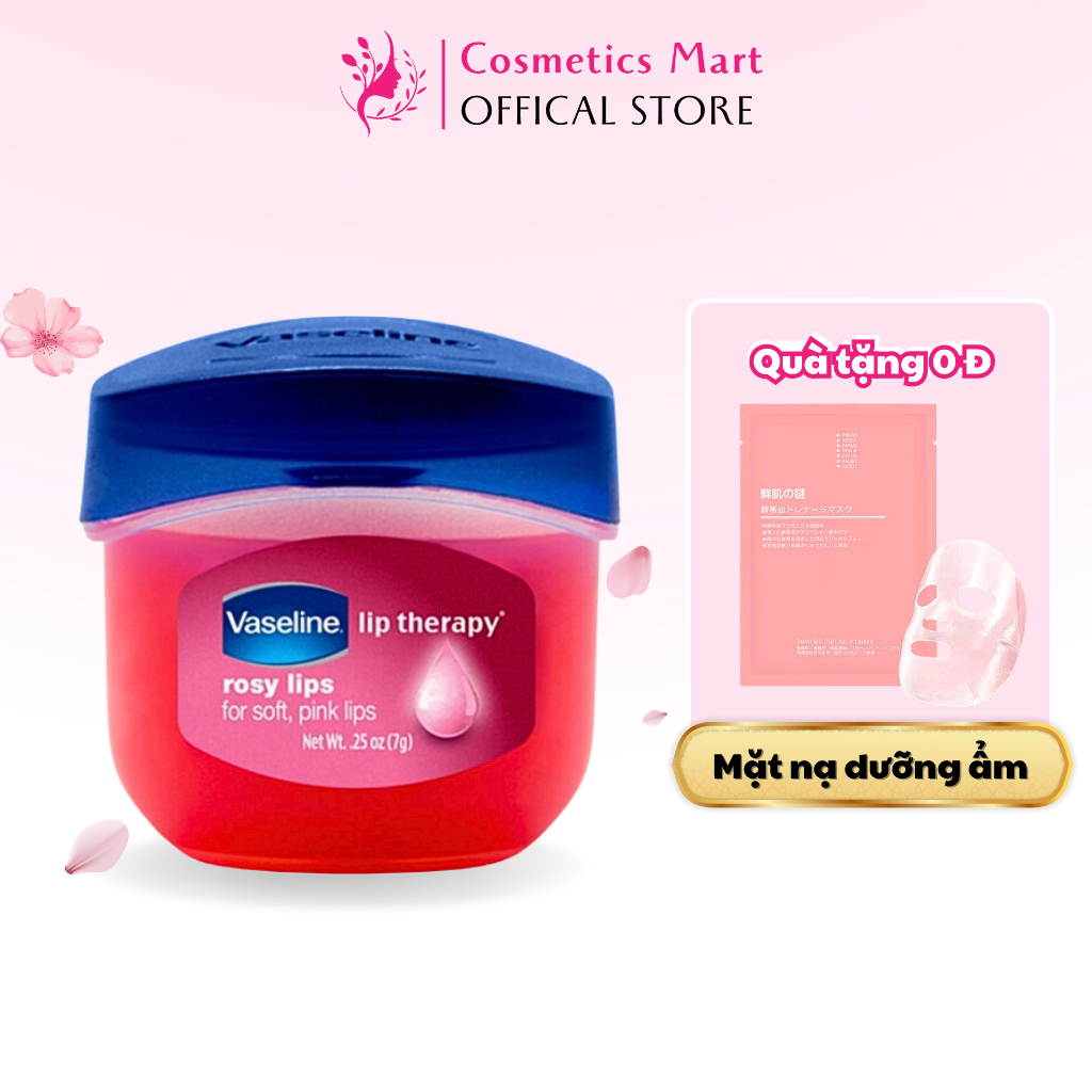 Sáp Dưỡng Môi Vaseline Lip Therapy Rosy Lips 7g