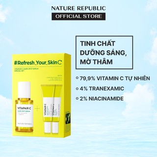 Nature Republic Bộ dưỡng da Vitapair C Dark Spot Serum Special Set