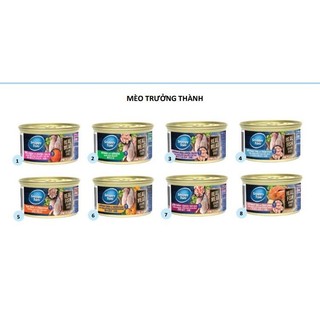Pate lon Snappy Tom Premium cho mèo lớn 85g (6 lon)