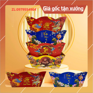 Khay giỏ quà , giỏ thuyền , đế thuyền đựng quà tết 2024