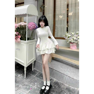 Đầm váy xoè tầng siêu xinh