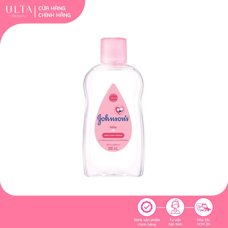 Dầu Massage Dưỡng Ẩm Johnson’s Baby Oil Cho Bé 