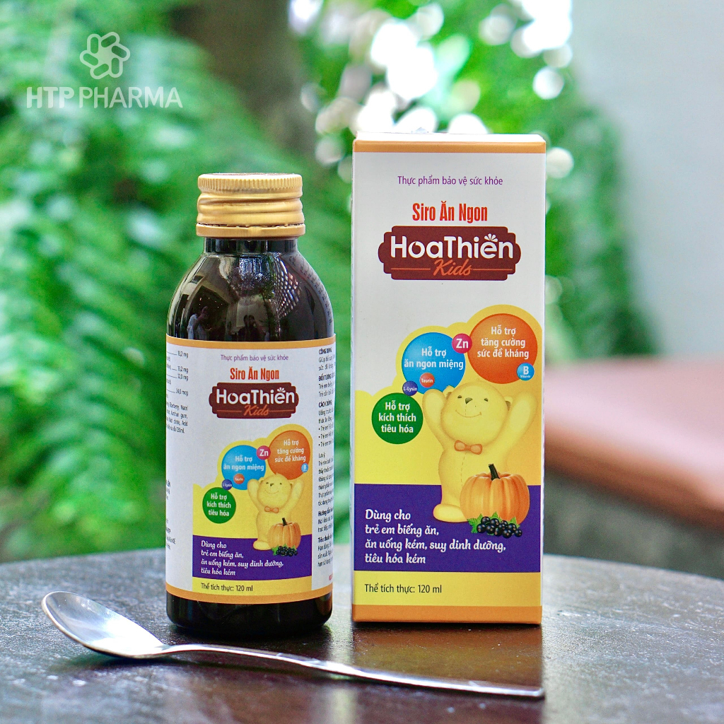 Siro Ăn Ngon Hoa Thiên SẮC NGỌC KHANG giúp hổ trợ kích thích hệ tiêu hóa & ăn ngon miệng chai 120ml