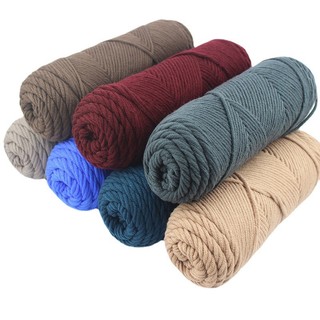 Len cotton love , Len Ống cuộn 100g nhiều màu