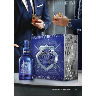 Rượu mạnh quà tết f24 chivas regal 18 - whisky scotland giftbox 750ml