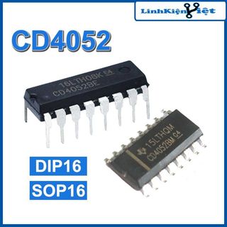 Ic cd4052-dip/sop 16