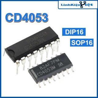 Ic chức năng cd4053 16p chất lượng tốt
