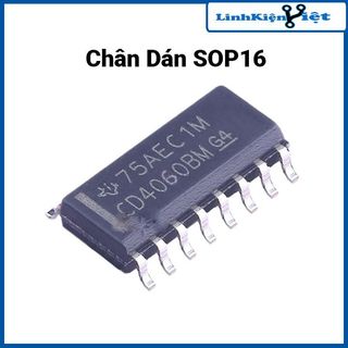 IC chức năng CD4060BM chân dán/chân cắm