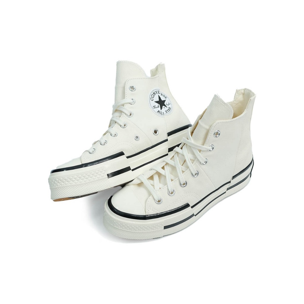 Giày Sneaker Nam Nữ CONVERSE Converse Chuck 1970s High Plus – White - Cổ Cao Trắng, Thời Trang Unisex, Chính Hãng Full B