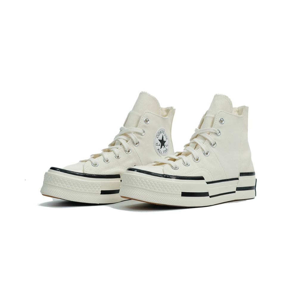 Giày Sneaker Nam Nữ CONVERSE Converse Chuck 1970s High Plus – White - Cổ Cao Trắng, Thời Trang Unisex, Chính Hãng Full B
