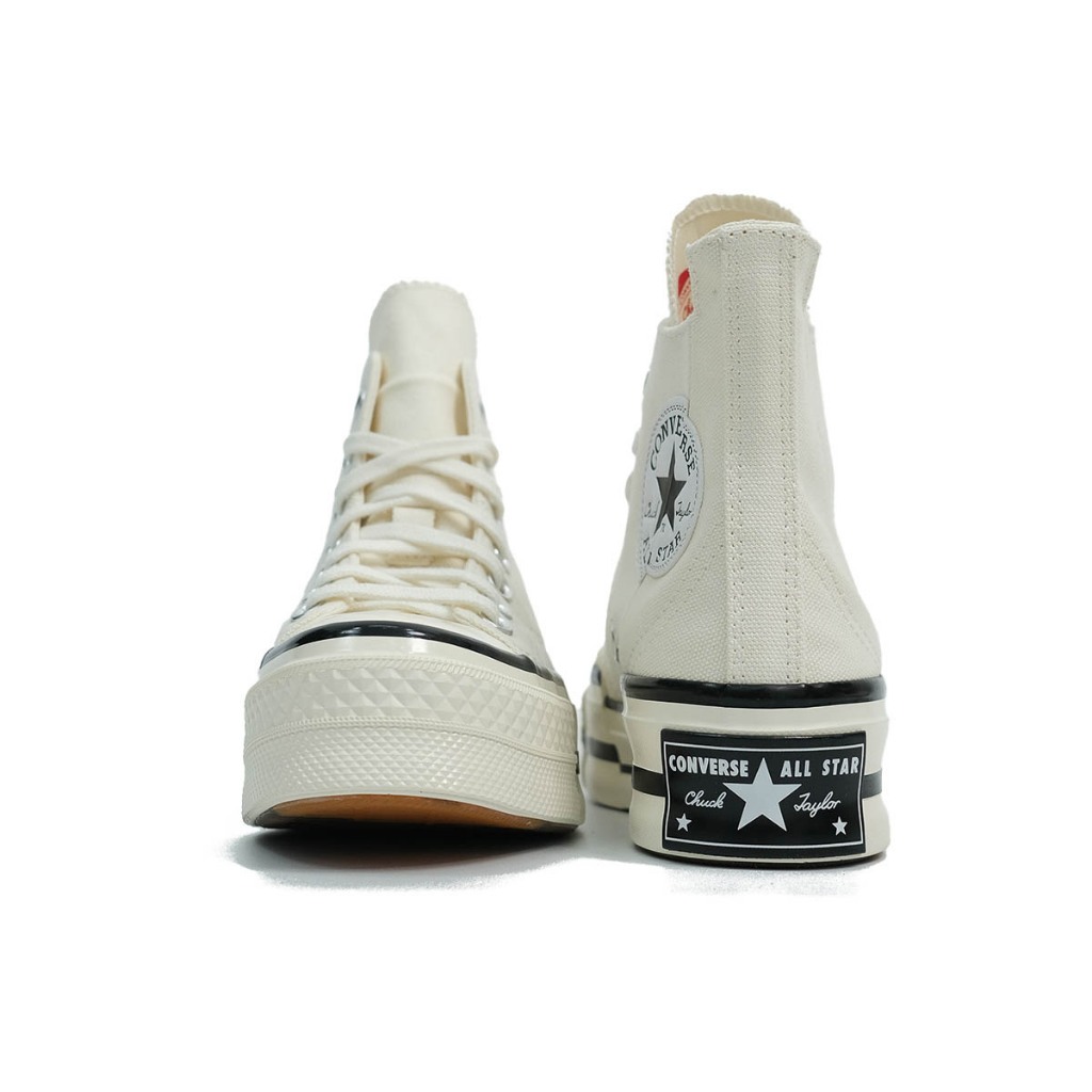 Giày Sneaker Nam Nữ CONVERSE Converse Chuck 1970s High Plus – White - Cổ Cao Trắng, Thời Trang Unisex, Chính Hãng Full B