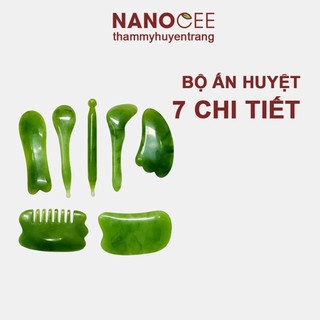 Bộ Ấn Huyệt Cạo Gió 7 Chi Tiết - Spa Đông Y Dưỡng Sinh - NANOCEE OFFICIAL