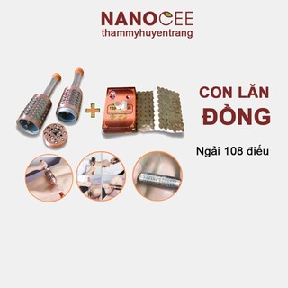 Con Lăn Đồng Đôi Dùng Lăn Ngải Đả Thông Kinh Lạc Trong Spa Đông Y