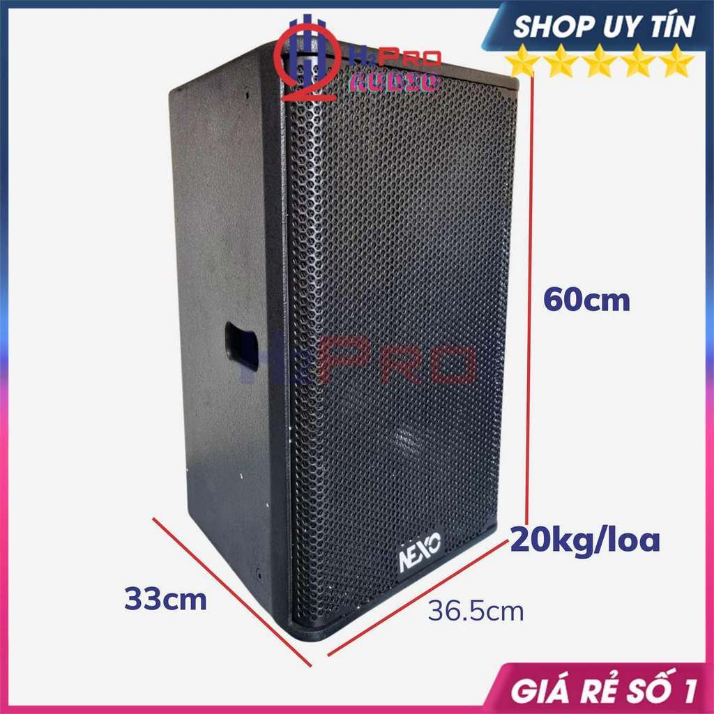 Đôi Loa Full 30 Nexo PS12 2400W Từ 190 Coil 76 - Treble 450, Loa Karaoke Gia Đình Bass 30 Nexo Sống Động - H2Pro Audio