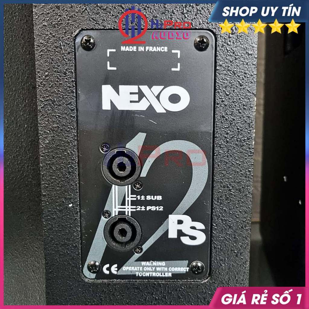 Đôi Loa Full 30 Nexo PS12 2400W Từ 190 Coil 76 - Treble 450, Loa Karaoke Gia Đình Bass 30 Nexo Sống Động - H2Pro Audio