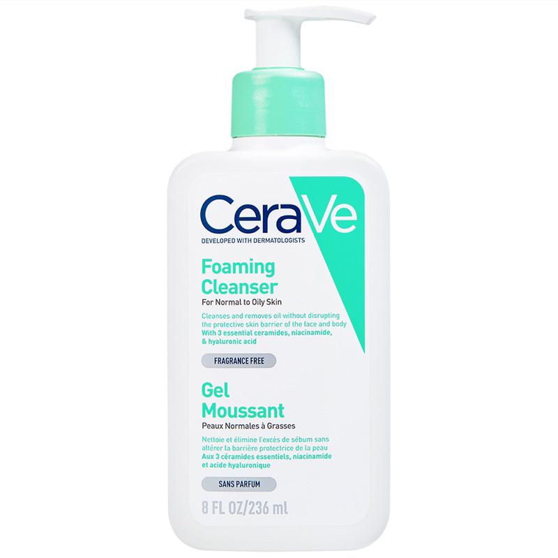 Sữa rữa mặt Cerave Da Dầu Mụn
