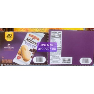 BÁNH QUY CHOCOLATE  ĐEN MILANO DARK CHOCOLATE 834G / PEPPERIDGE FARM MILANO DARK CHOCOLATE