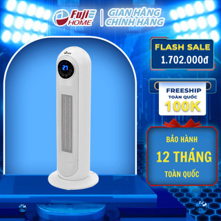 Quạt sưởi gốm Ceramic Fujie CH-2300 để sàn 20m2,điều khiển từ xa,khồng đốt oxy - Nhập khẩu chính hãng, bảo hành 12 tháng