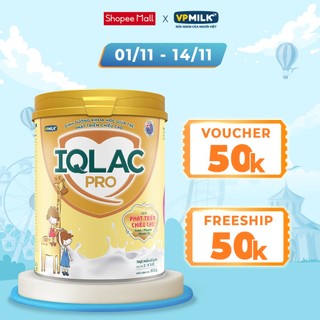 [DATE THÁNG 1/2024] Sữa bột VPMilk IQLac Pro phát triển chiều cao 900g