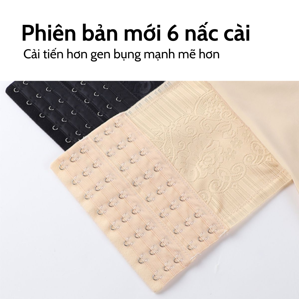 Quần gen nịt bụng YOUZI9 hỗ trợ nâng mông thon gọn bụng có nấc cài điều chỉnh chất liệu co giãn YZ01