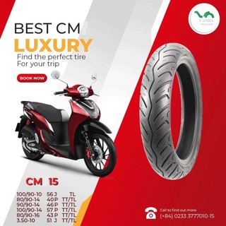 Vỏ lốp không ruột xe sh mode size zin trước 80/90-16 và sau 100/90-14.