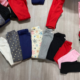 00061 Quần legging lót lông bé gái nhí bảng màu mới