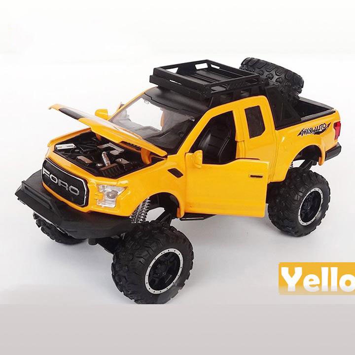 Mô Hình Xe FORD F150 - Xe Ô Tô Bán Tải bằng Sắt