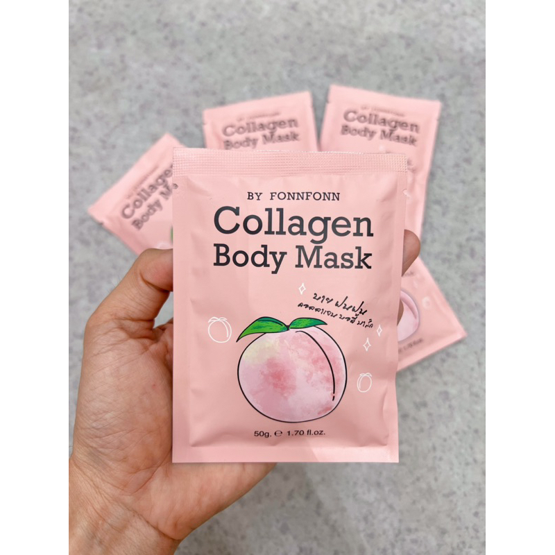Collagen Body Mask Ủ Trái Đào Trắng Da 50g Thái