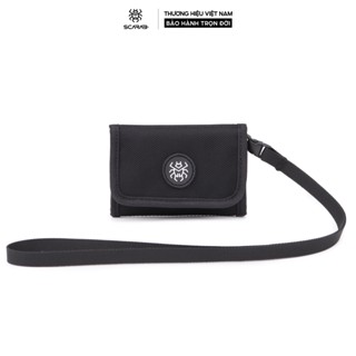 Ví Gập Cầm Tay Daily Wallet Đựng Tiền Thẻ Nhỏ Gọn Tiện Dụng Chất Liệu PVC Chống Thấm Tốt_Bảo Hành Trọn Đời Scarab