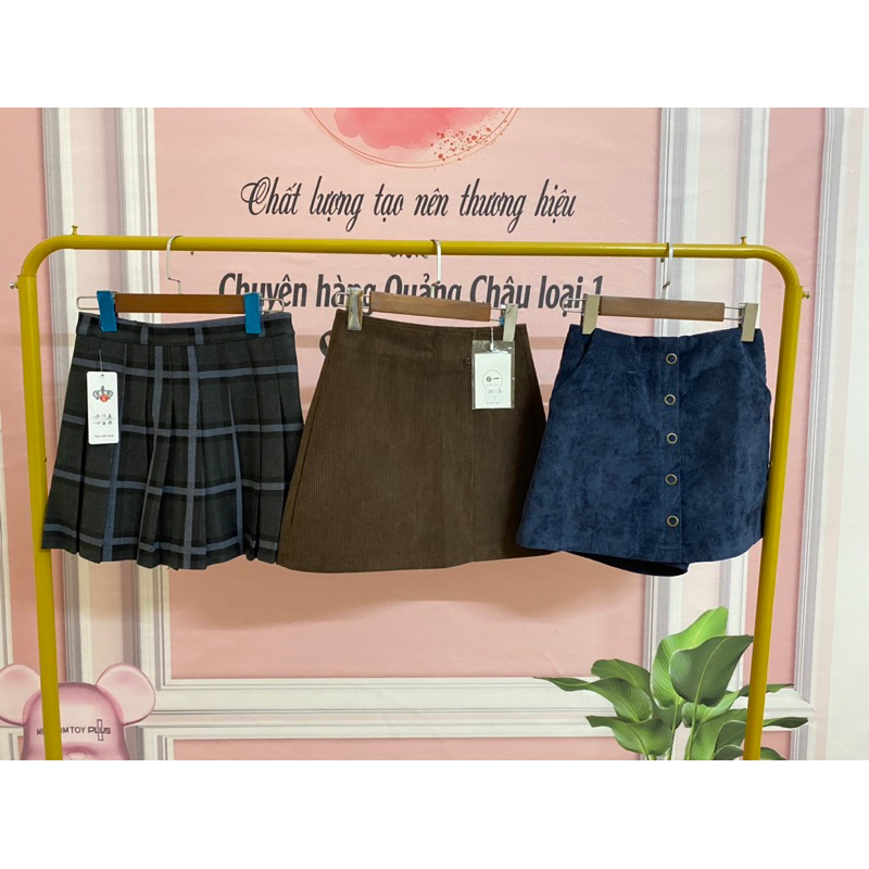 Chân váy dạ, chân váy xoè new sale