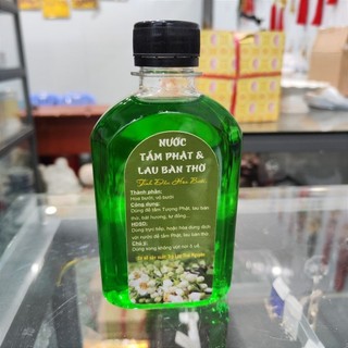 Nước lau bàn thờ, lau đồ thờ cung, tắm phật hương bưởi
