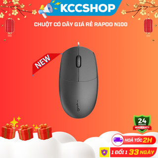 Chuột có dây giá rẻ rapoo n100 - hàng chính hãng