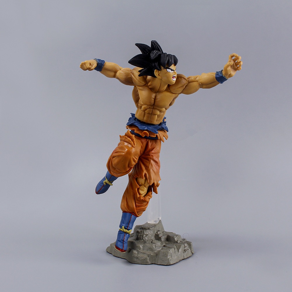 ⚡️𝗙𝗥𝗘𝗘𝗦𝗛𝗜𝗣⚡️Mô hình Dragon ball Bardock trạng thái chiến đấu - Goku cởi trần trạng thái chiến đấu