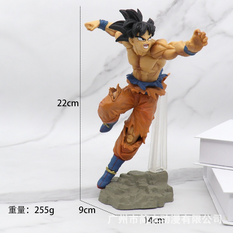 ⚡️𝗙𝗥𝗘𝗘𝗦𝗛𝗜𝗣⚡️Mô hình Dragon ball Bardock trạng thái chiến đấu - Goku cởi trần trạng thái chiến đấu