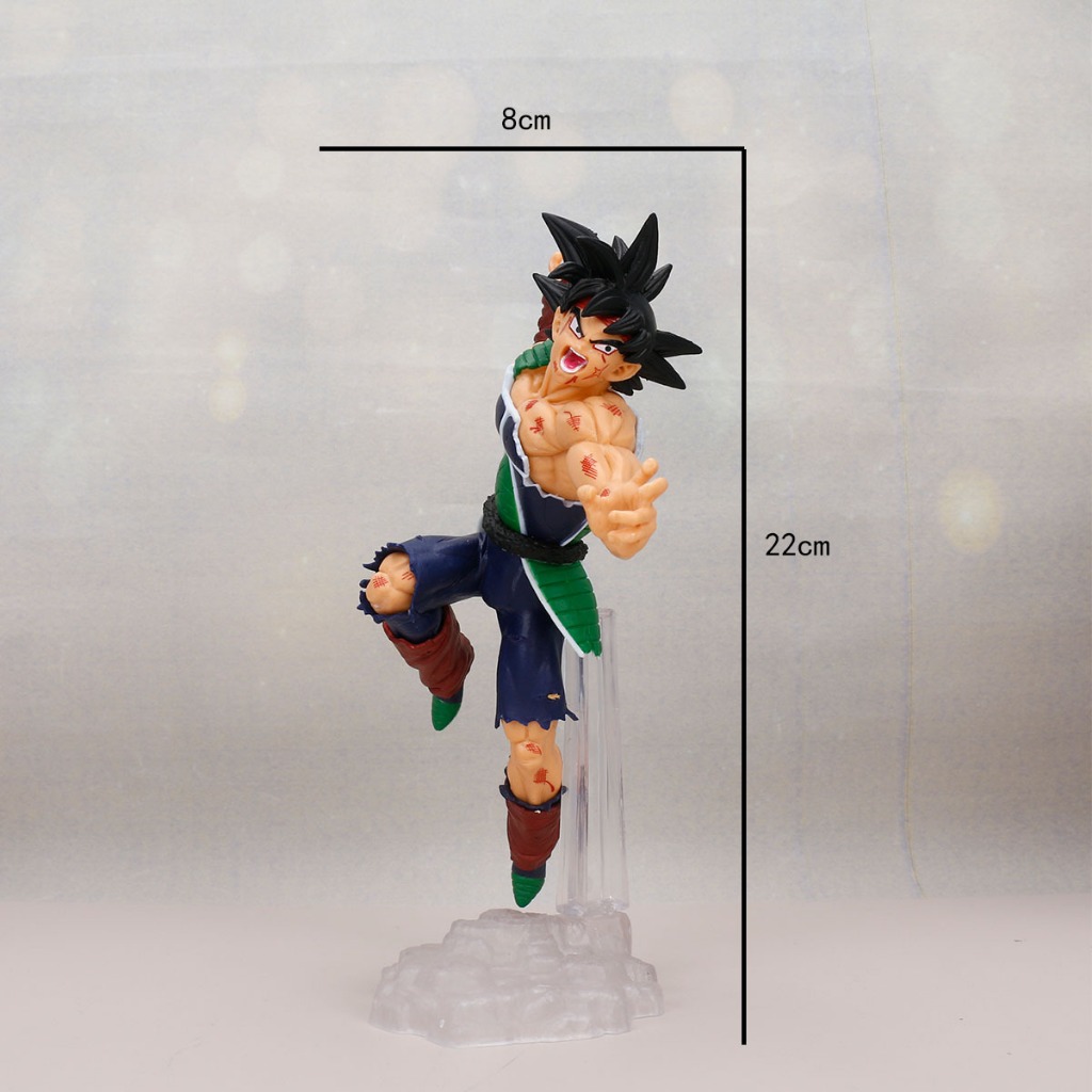 ⚡️𝗙𝗥𝗘𝗘𝗦𝗛𝗜𝗣⚡️Mô hình Dragon ball Bardock trạng thái chiến đấu - Goku cởi trần trạng thái chiến đấu